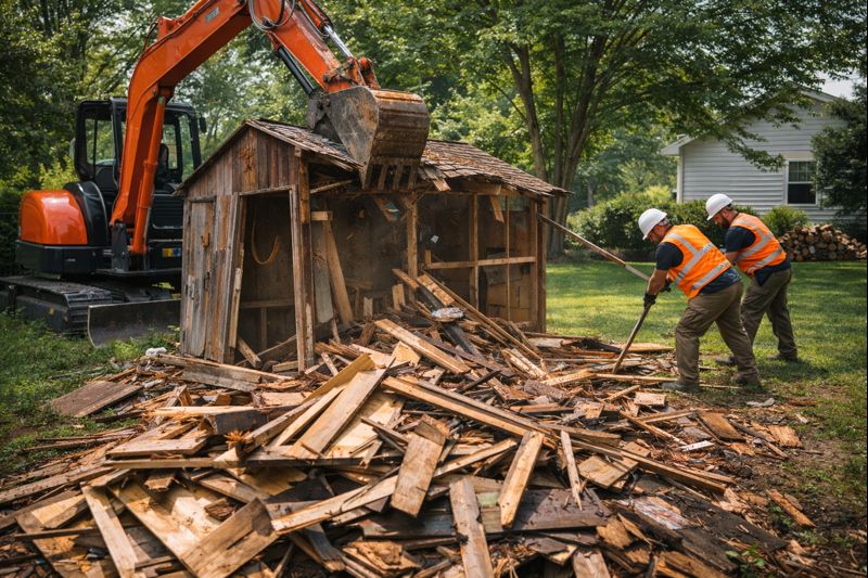 Demolition work